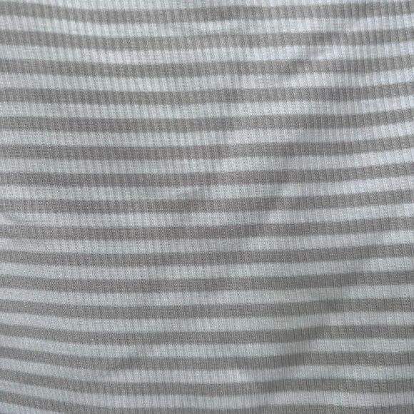 BP Tank Women Small Brown White Striped Cropped Top - Picture 4 of 4